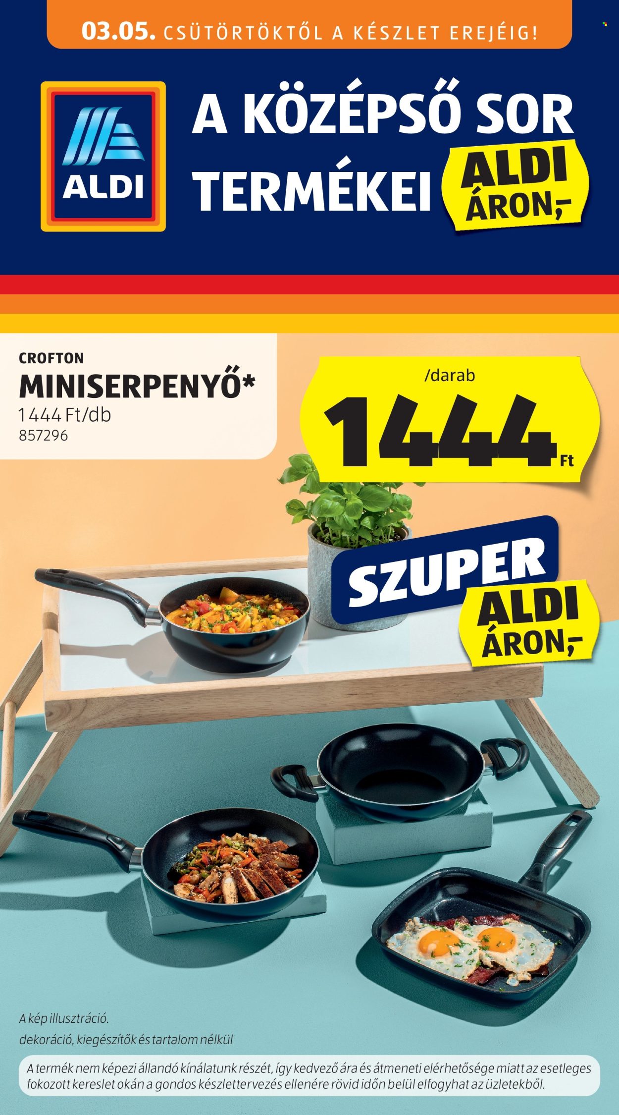 Aldi akciós újságok - 2026.03.05 - 2026.03.11. Oldal 1