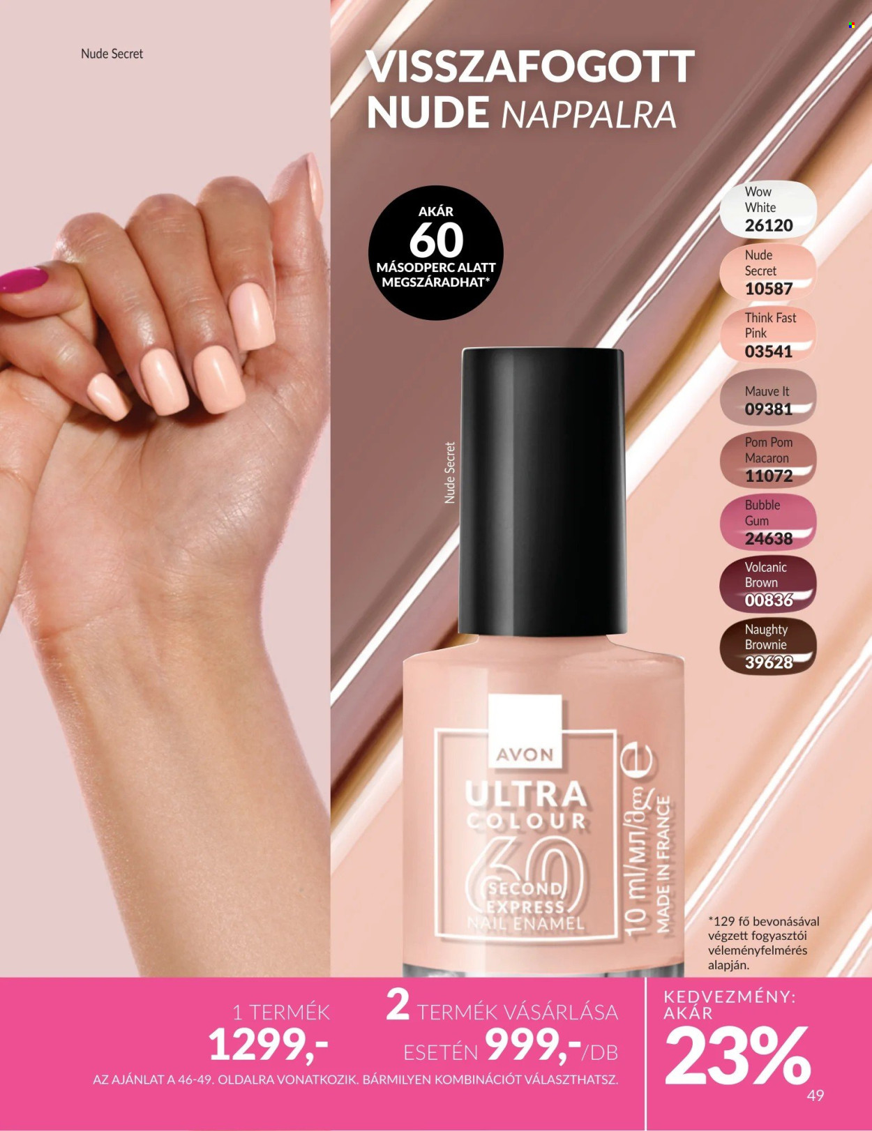 Avon akciós újságok - 2026.03.01 - 2026.03.31. Oldal 49