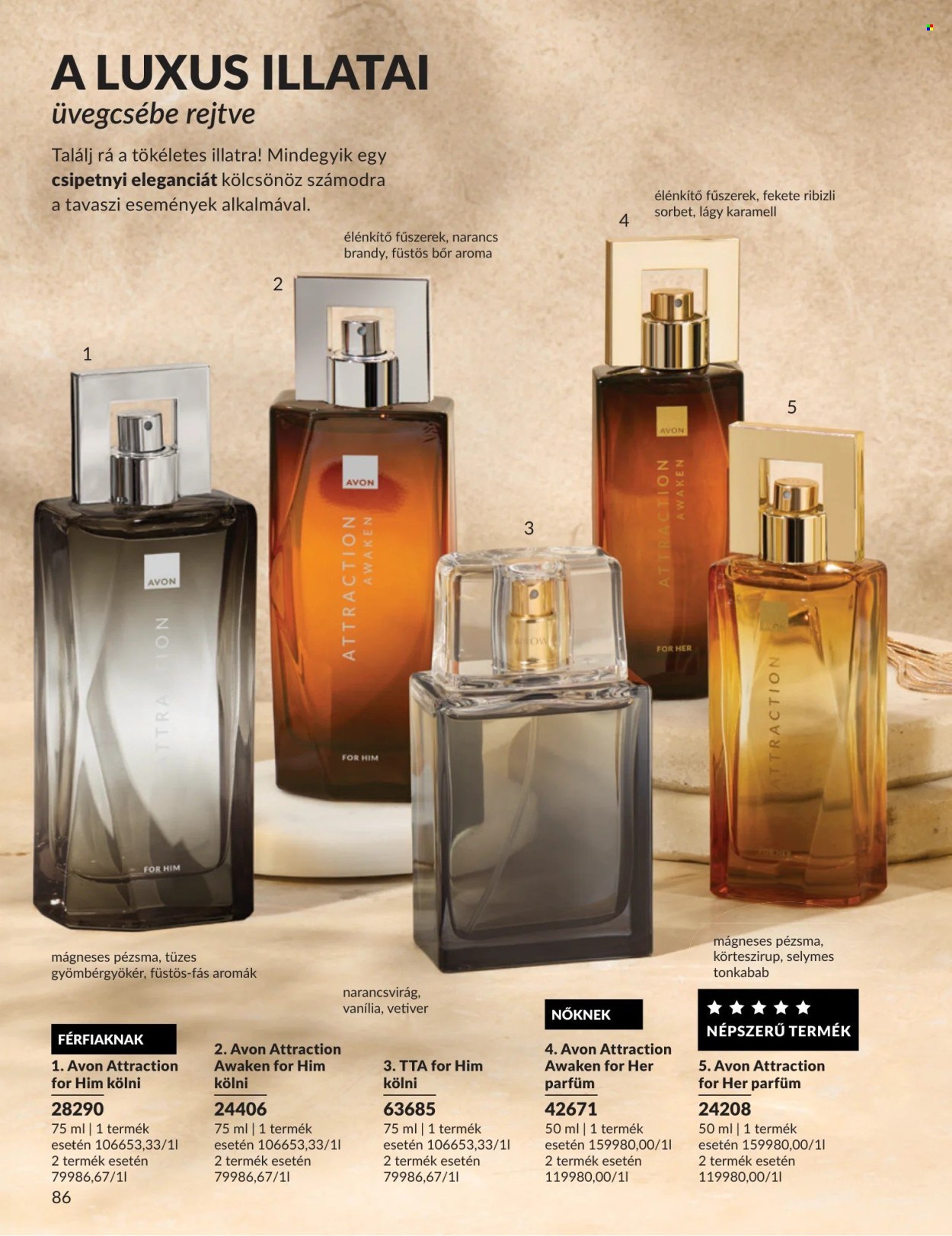Avon akciós újságok - 2026.03.01 - 2026.03.31. Oldal 86