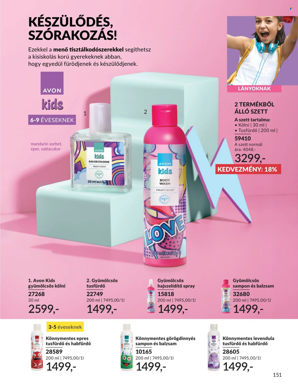Avon akciós újságok - 2026.03.01 - 2026.03.31. Oldal 151