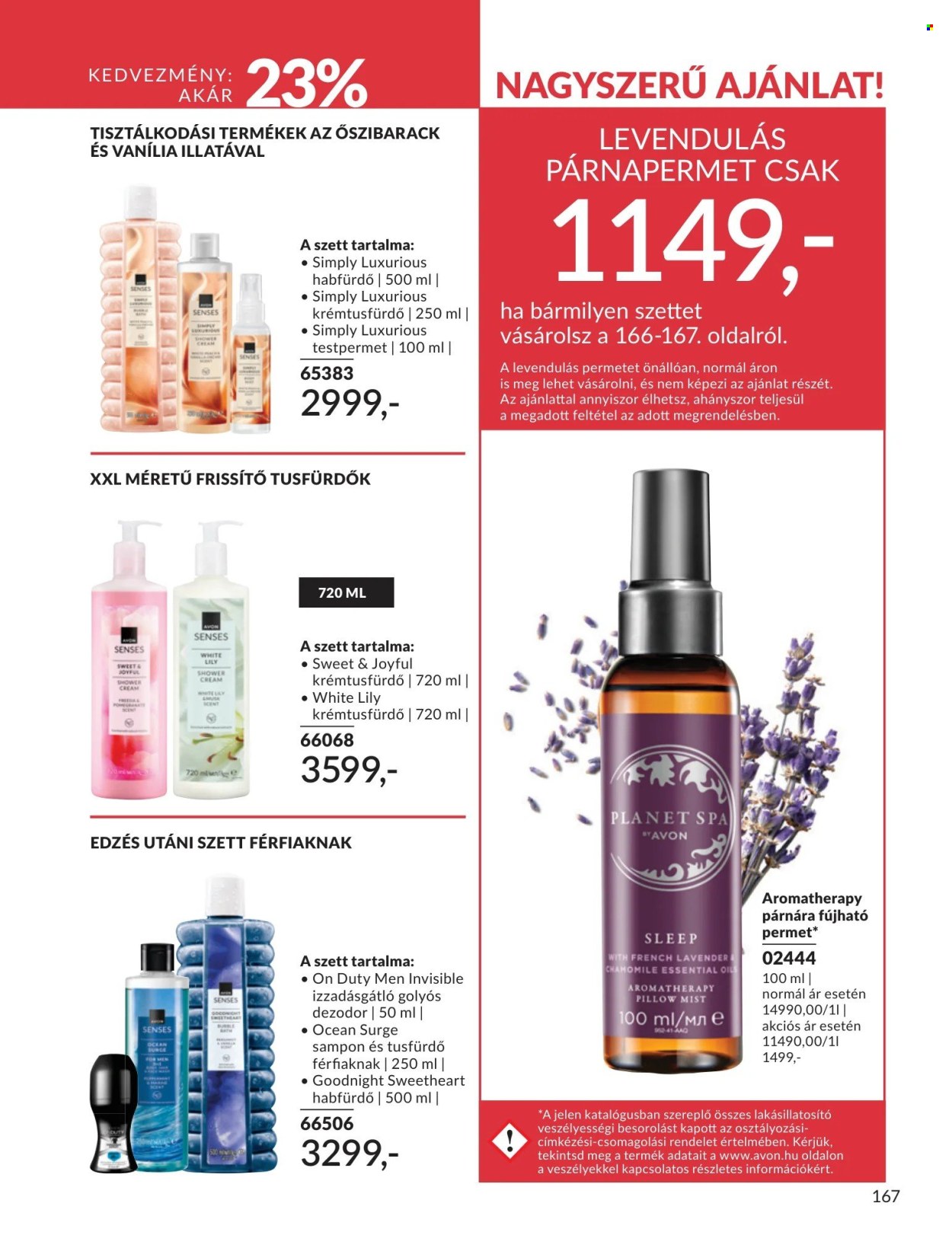 Avon akciós újságok - 2026.03.01 - 2026.03.31. Oldal 167