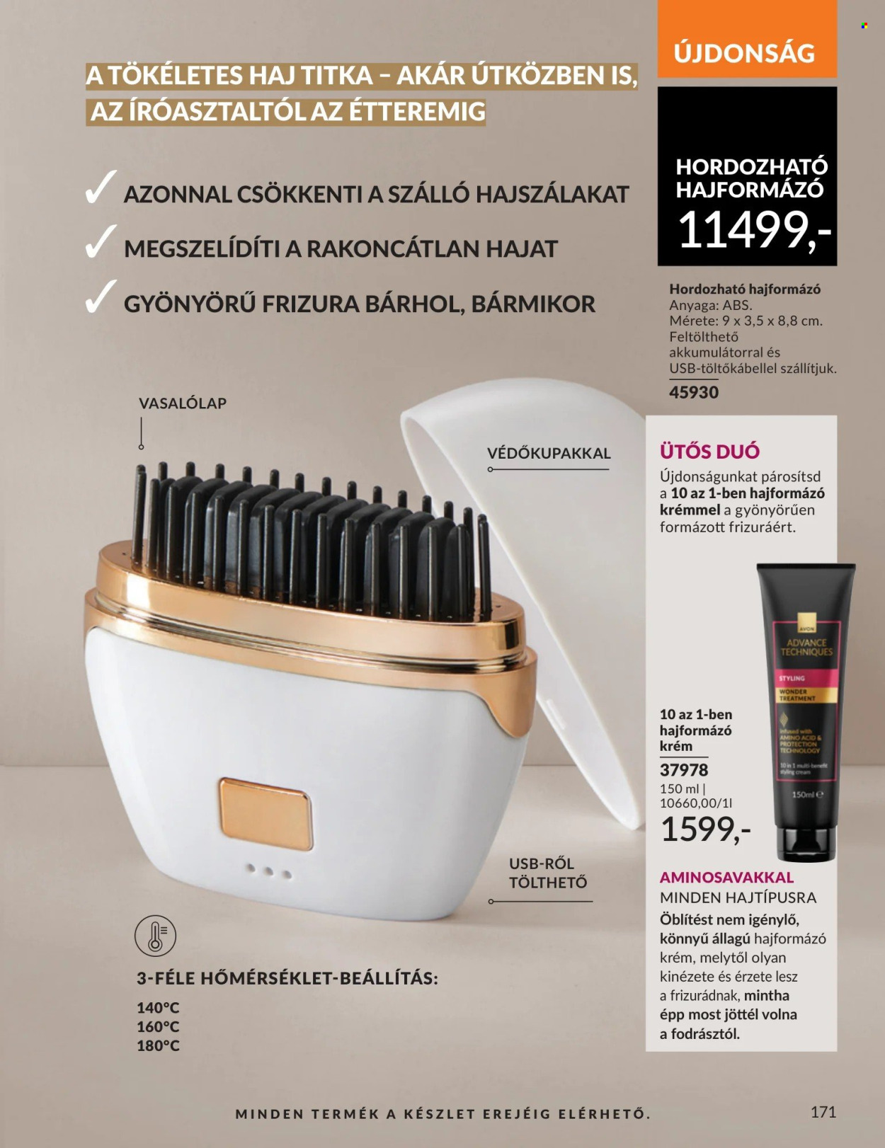 Avon akciós újságok - 2026.03.01 - 2026.03.31. Oldal 171