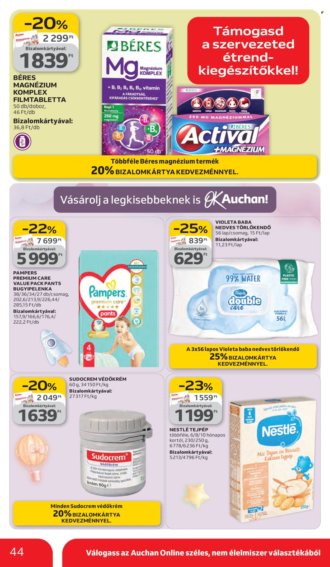 Auchan akciós újságok - 2026.03.05 - 2026.03.11. Oldal 44