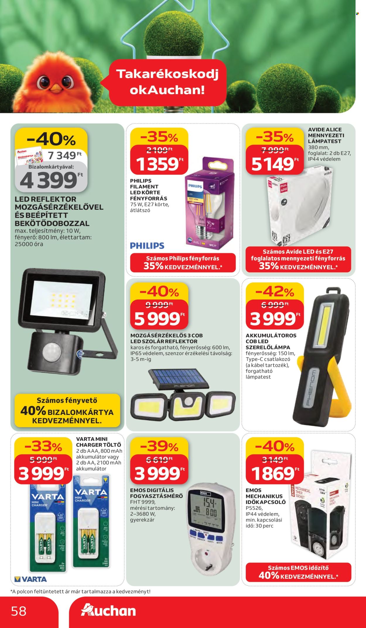 Auchan akciós újságok - 2026.03.05 - 2026.03.11. Oldal 58