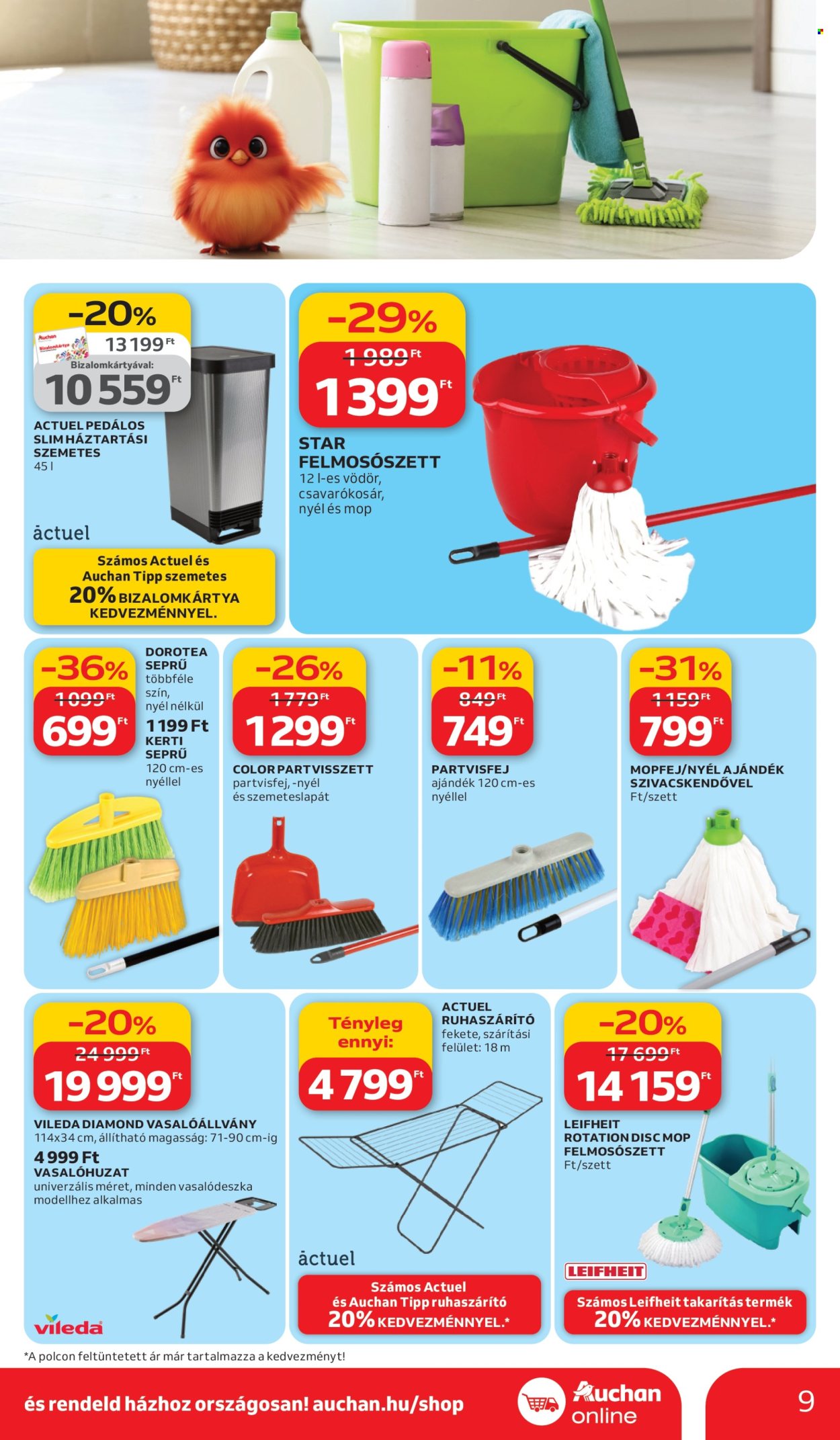 Auchan akciós újságok - 2026.03.05 - 2026.03.18. Oldal 9