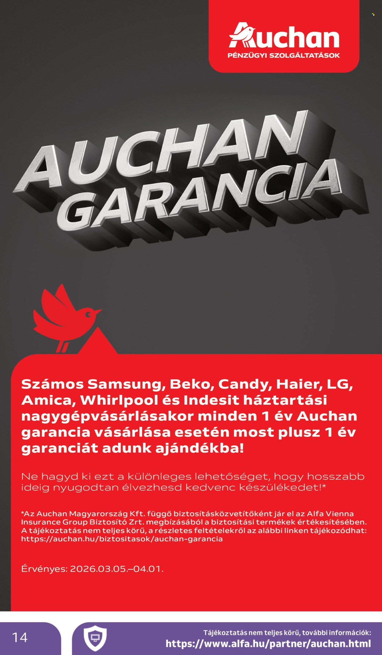 Auchan akciós újságok - 2026.03.05 - 2026.03.18. Oldal 14