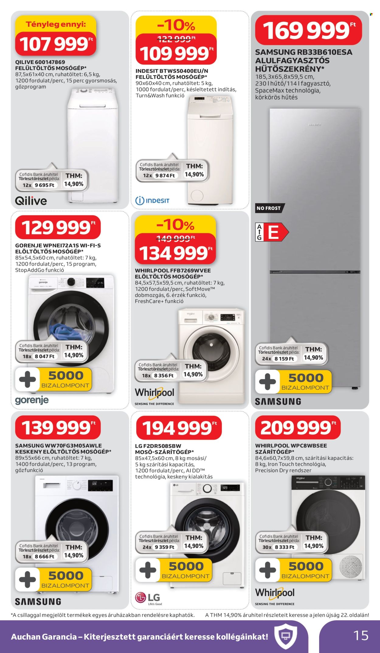 Auchan akciós újságok - 2026.03.05 - 2026.03.18. Oldal 15