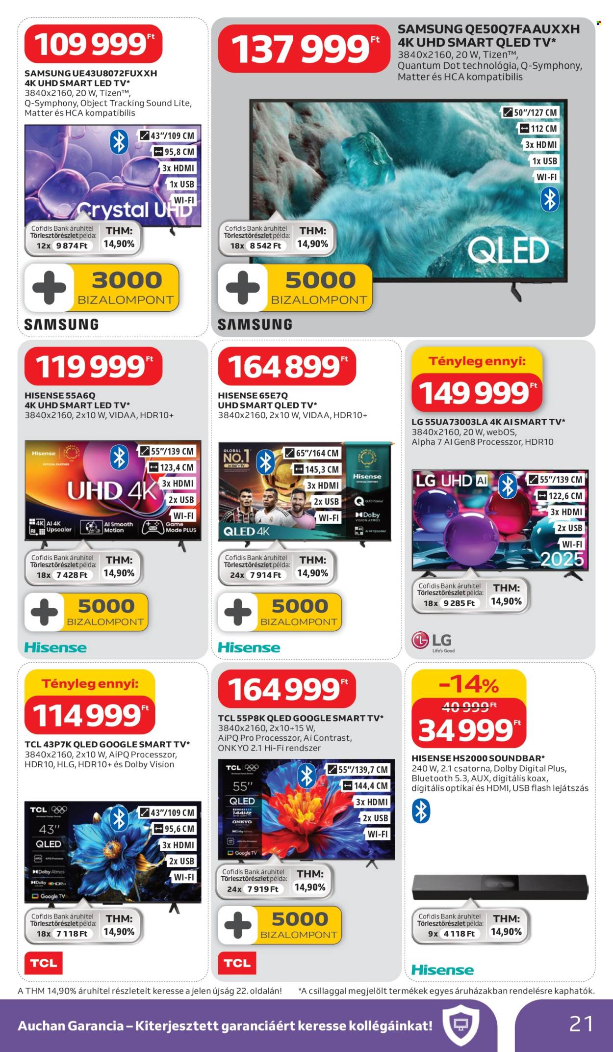 Auchan akciós újságok - 2026.03.05 - 2026.03.18. Oldal 21