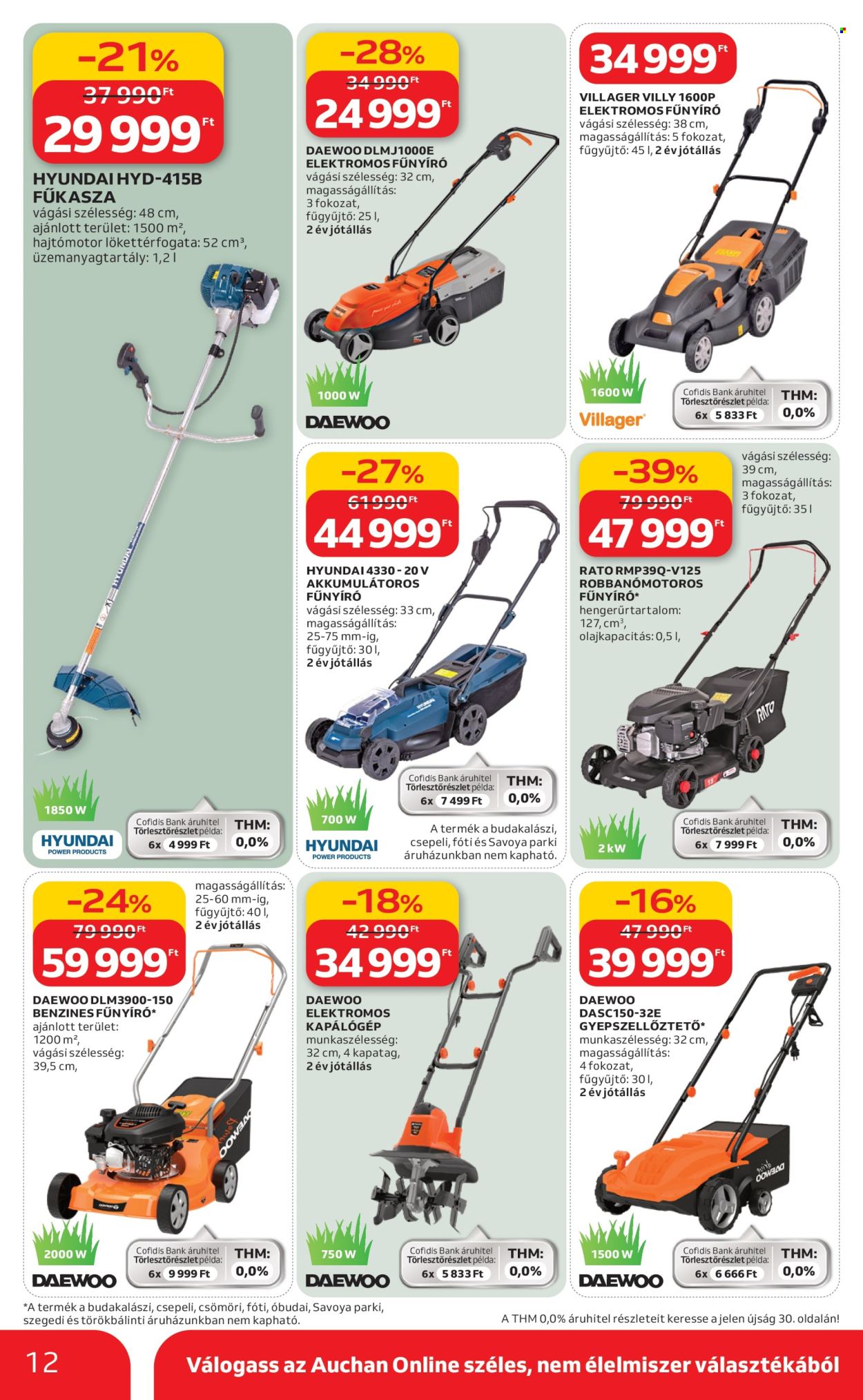 Auchan akciós újságok - 2026.03.05 - 2026.04.04. Oldal 12