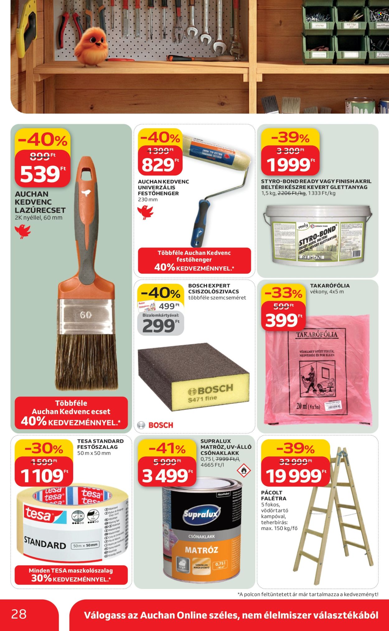 Auchan akciós újságok - 2026.03.05 - 2026.04.04. Oldal 28