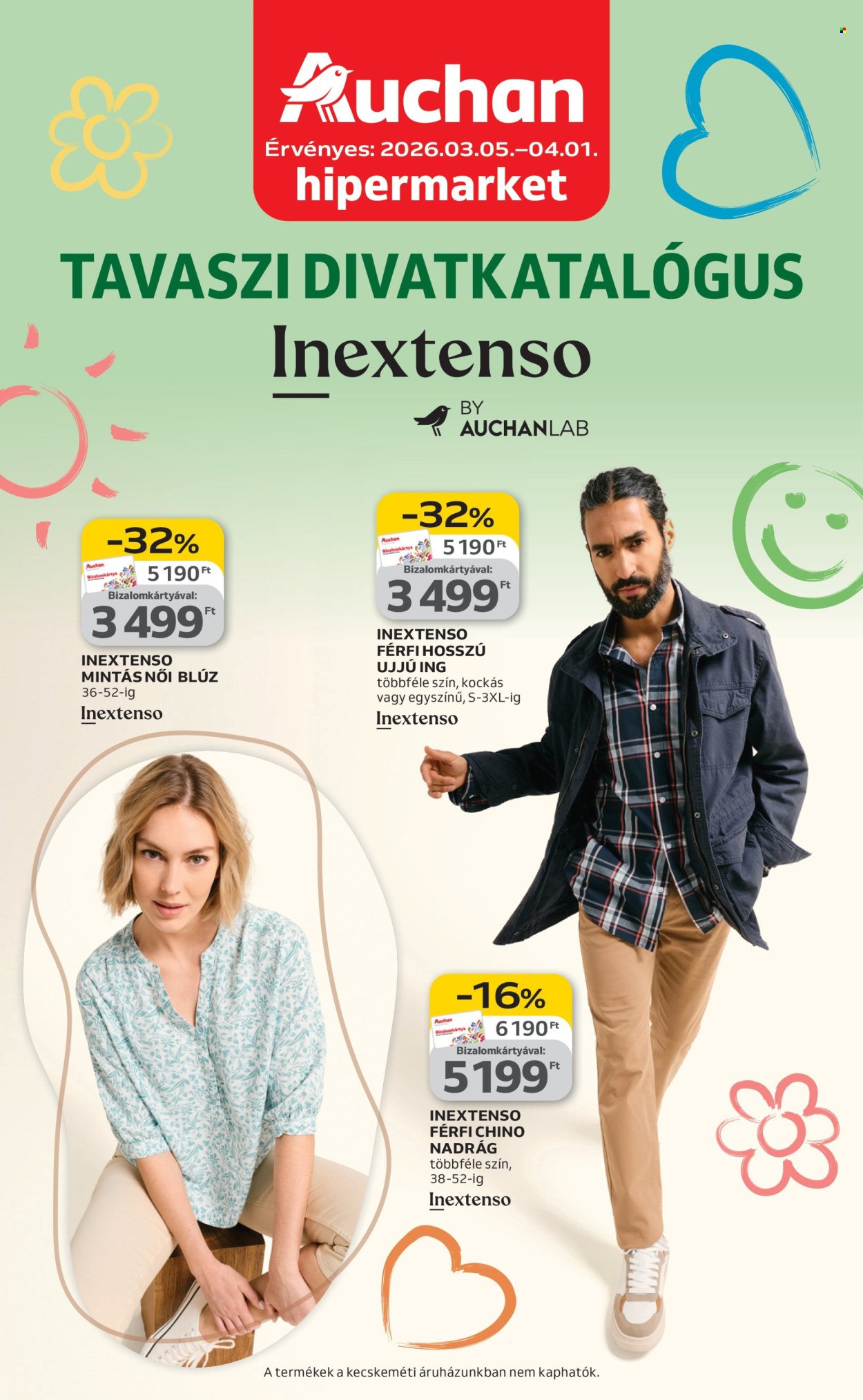 Auchan akciós újságok - 2026.03.05 - 2026.04.01. Oldal 1