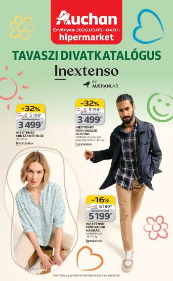 Újság Auchan - 2026.03.05 - 2026.04.01.