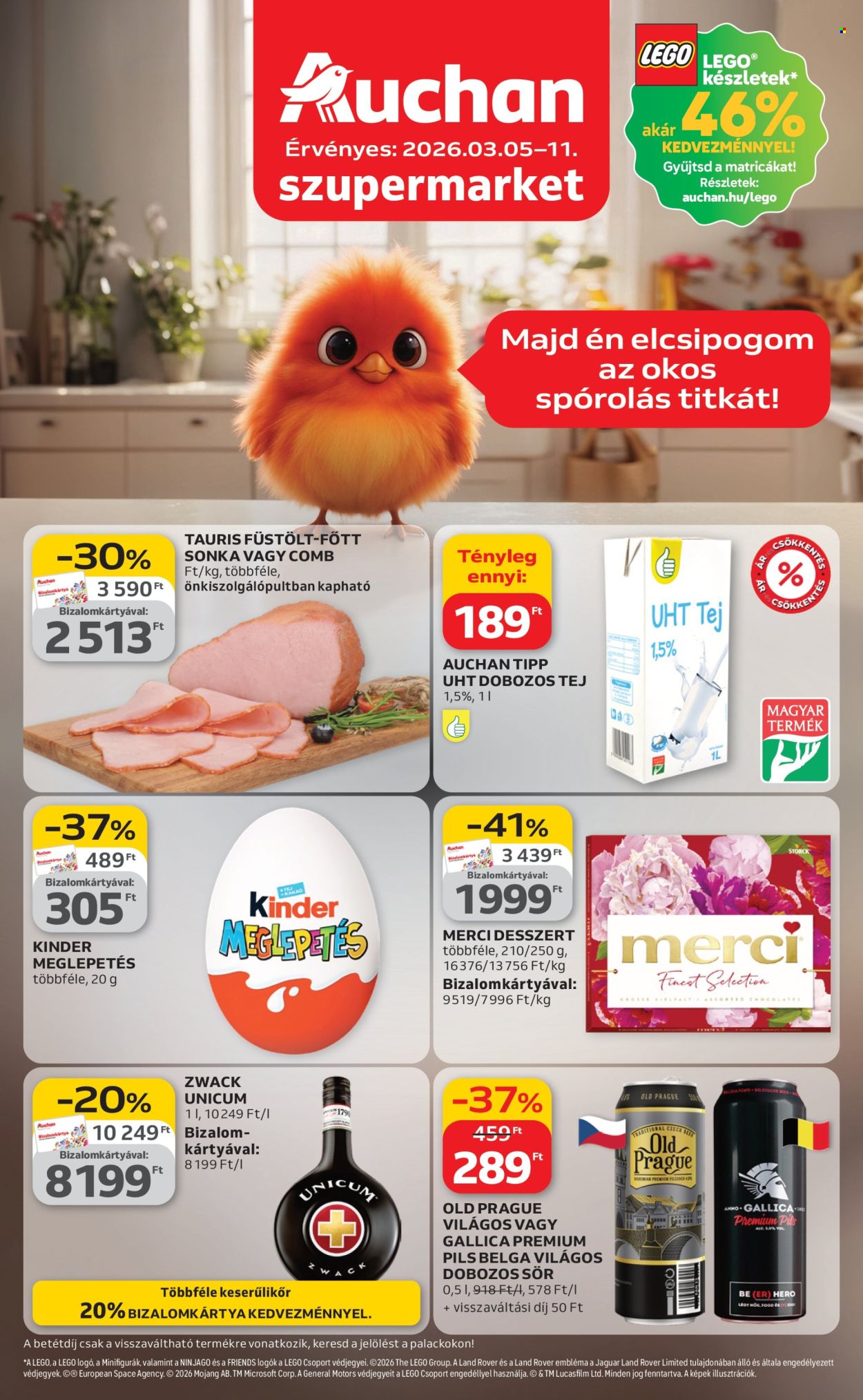 Auchan akciós újságok - 2026.03.05 - 2026.03.11. Oldal 1