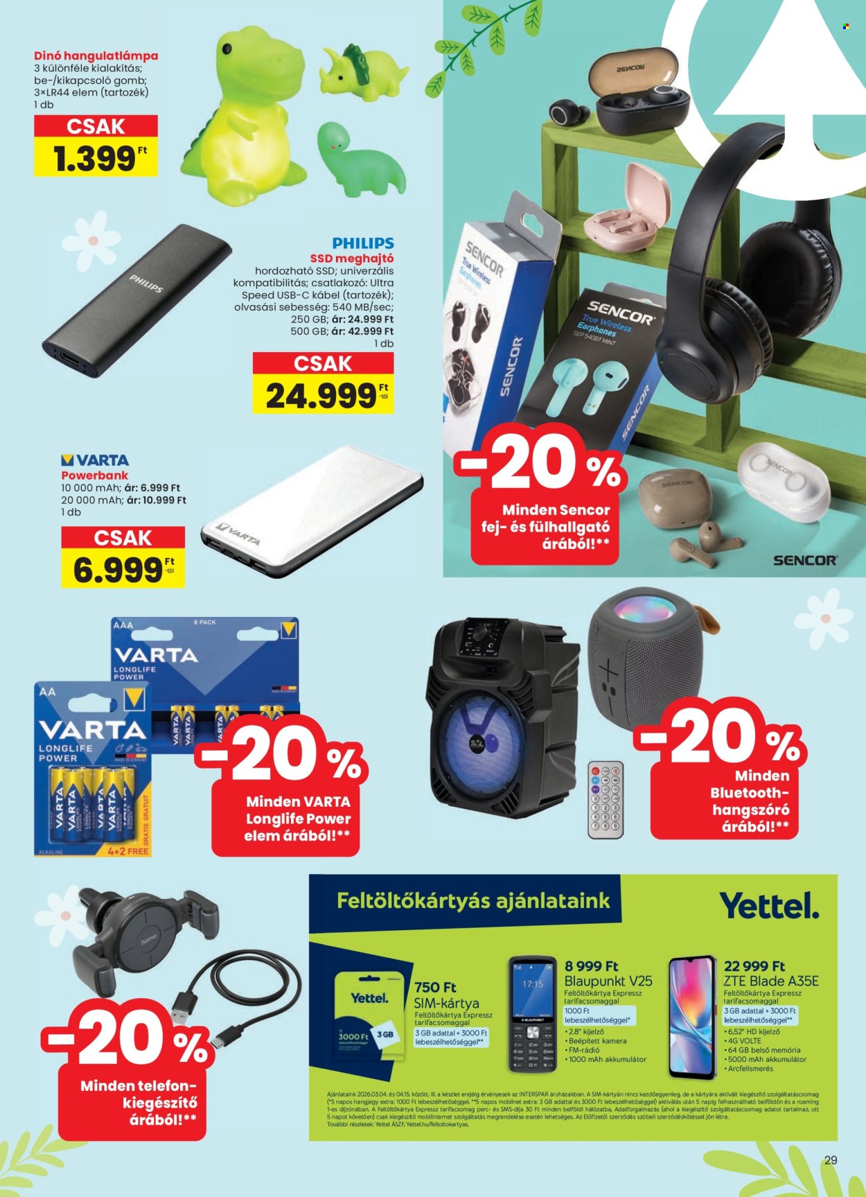 INTERSPAR akciós újságok - 2026.03.04 - 2026.04.15. Oldal 29