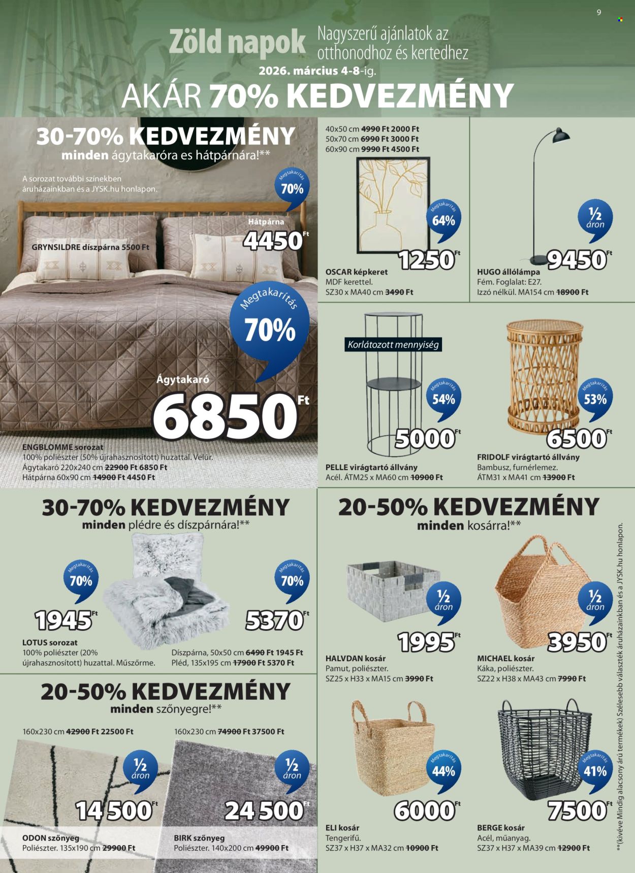 JYSK akciós újságok - 2026.03.04 - 2026.04.07. Oldal 10