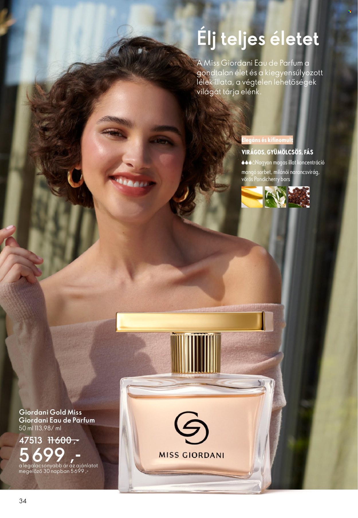 Oriflame akciós újságok - 2026.03.04 - 2026.03.24. Oldal 34