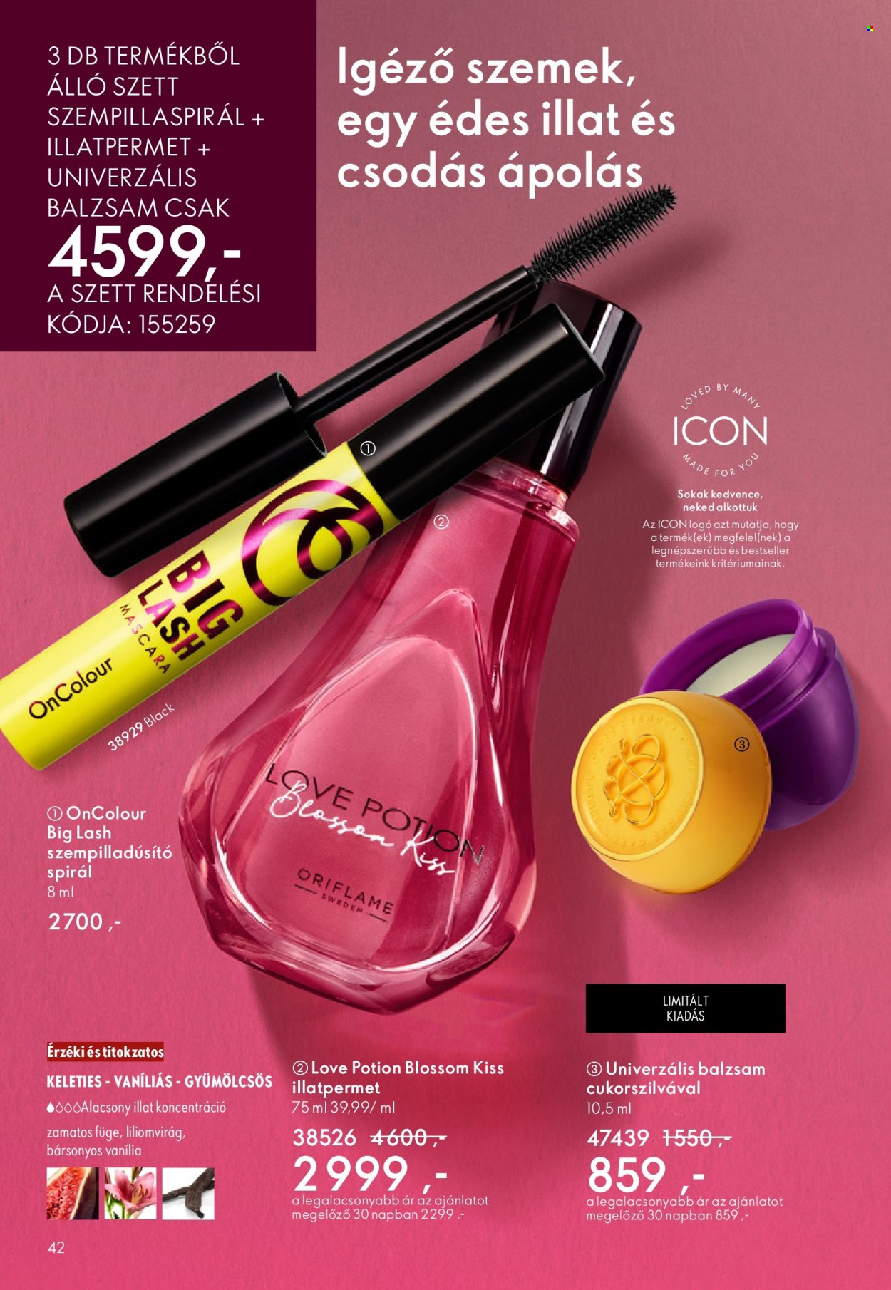 Oriflame akciós újságok - 2026.03.04 - 2026.03.24. Oldal 42