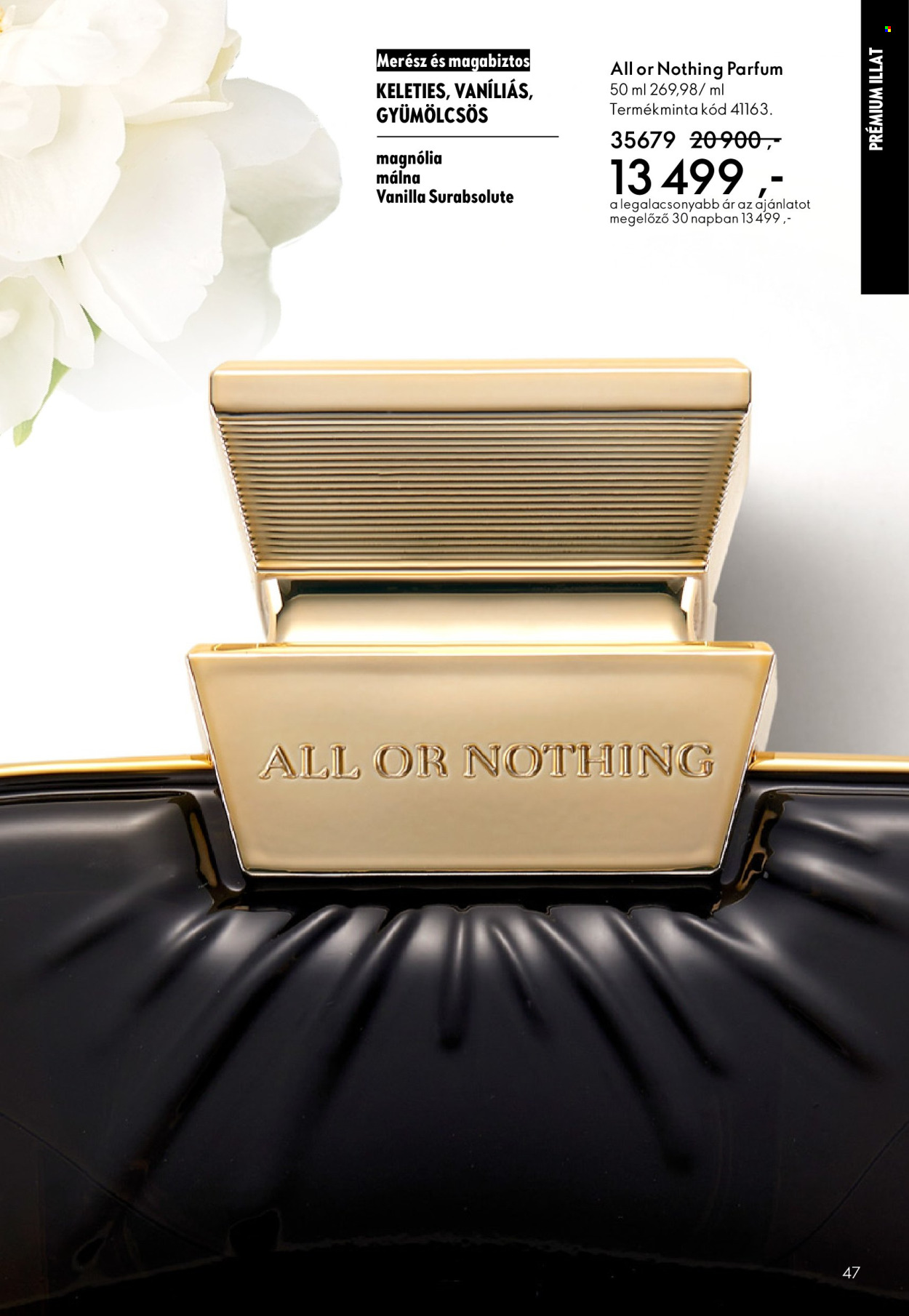 Oriflame akciós újságok - 2026.03.04 - 2026.03.24. Oldal 47