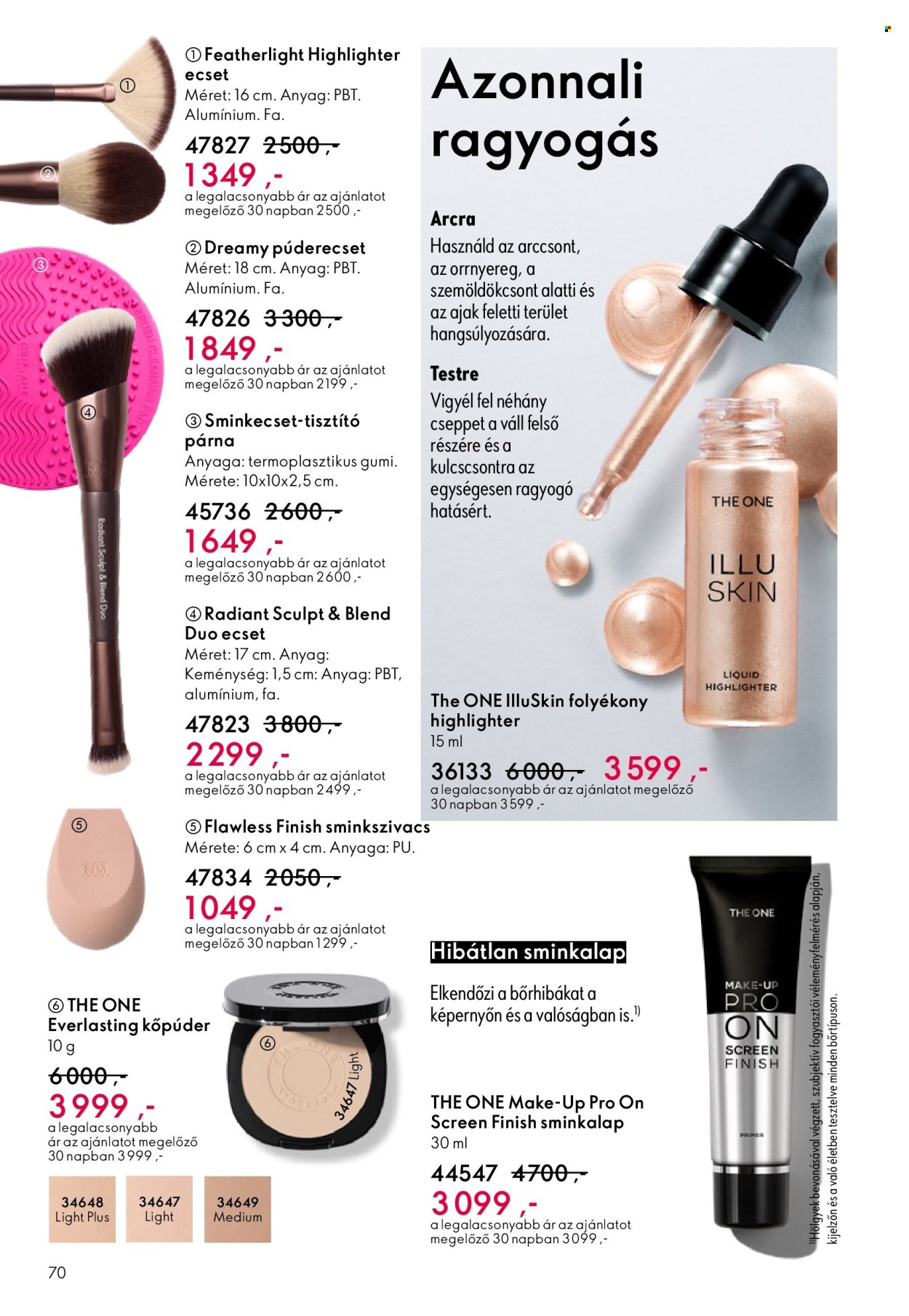 Oriflame akciós újságok - 2026.03.04 - 2026.03.24. Oldal 70