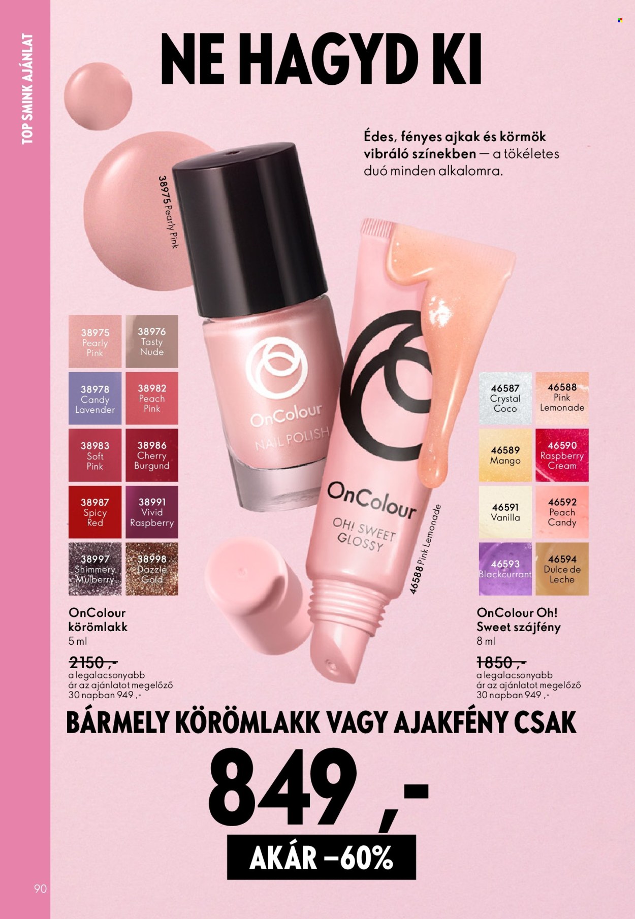 Oriflame akciós újságok - 2026.03.04 - 2026.03.24. Oldal 90