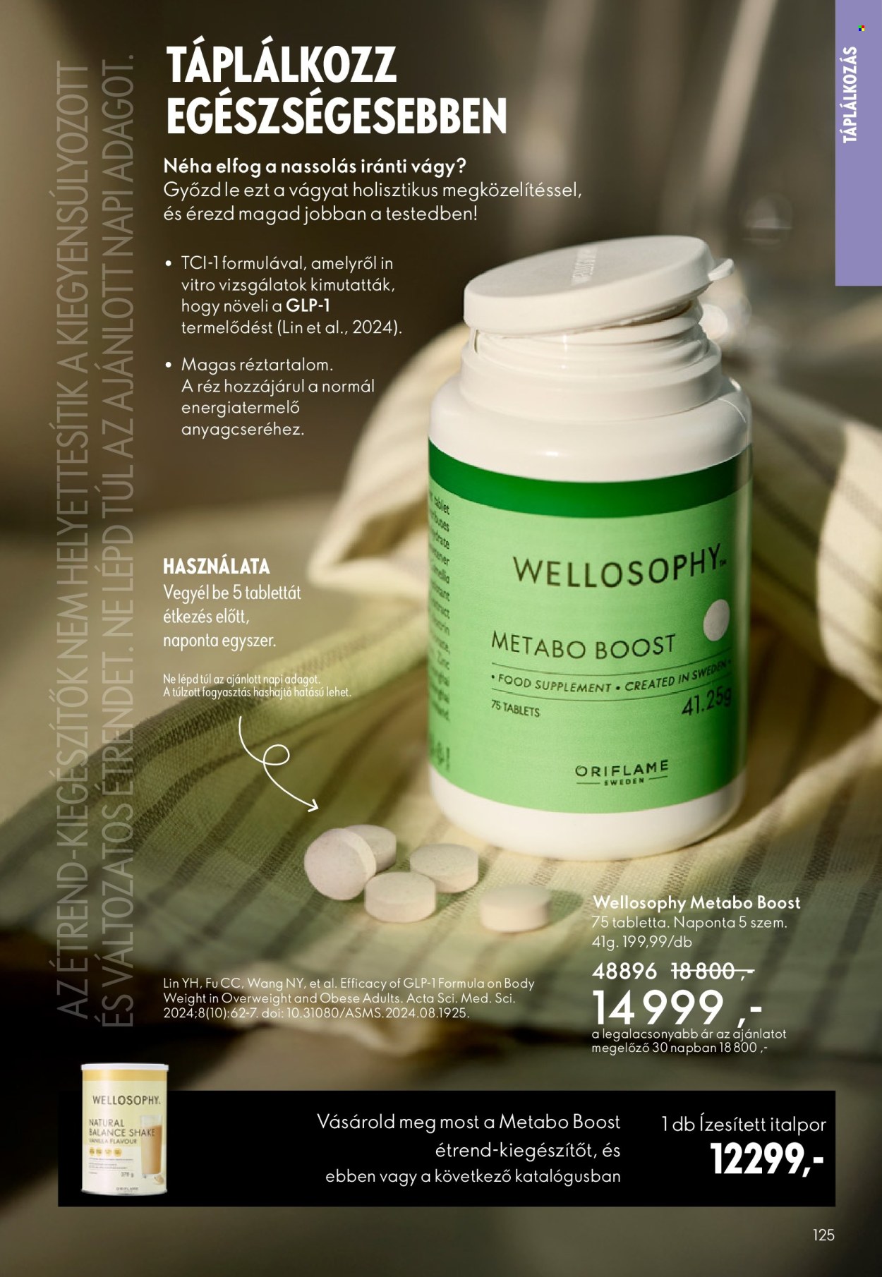 Oriflame akciós újságok - 2026.03.04 - 2026.03.24. Oldal 125