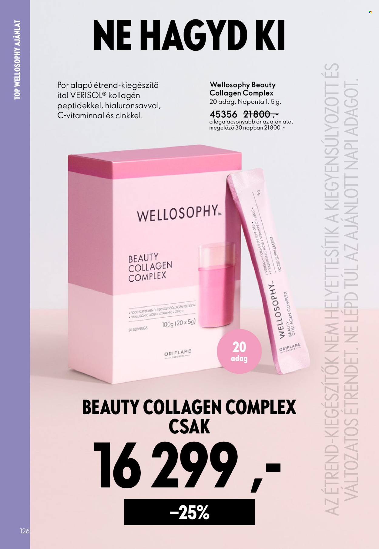 Oriflame akciós újságok - 2026.03.04 - 2026.03.24. Oldal 126