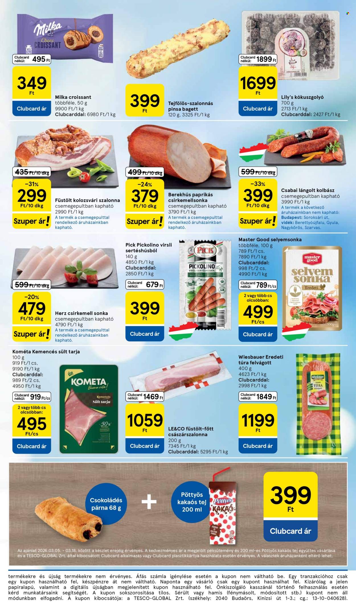 TESCO akciós újságok - 2026.03.12 - 2026.03.18. Oldal 3