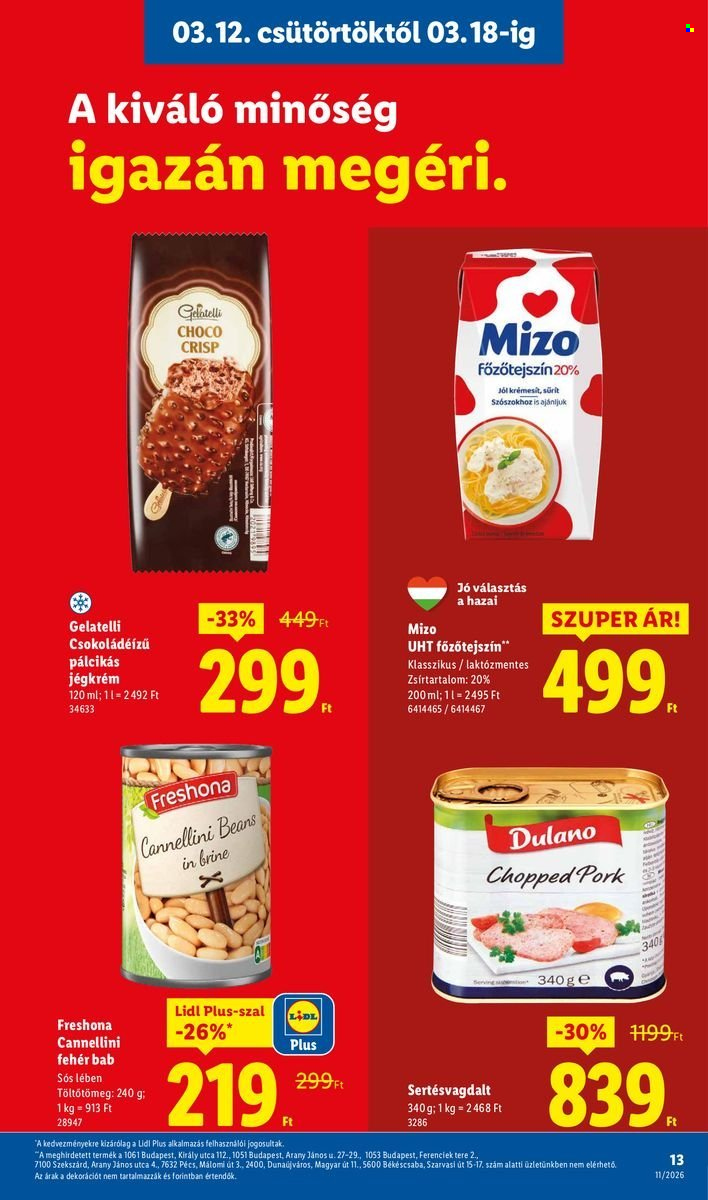 Lidl akciós újságok - 2026.03.12 - 2026.03.18. Oldal 13