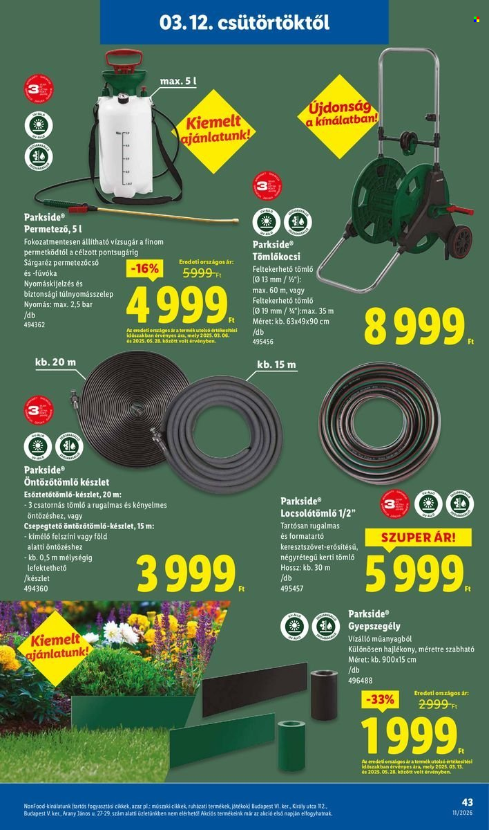 Lidl akciós újságok - 2026.03.12 - 2026.03.18. Oldal 43