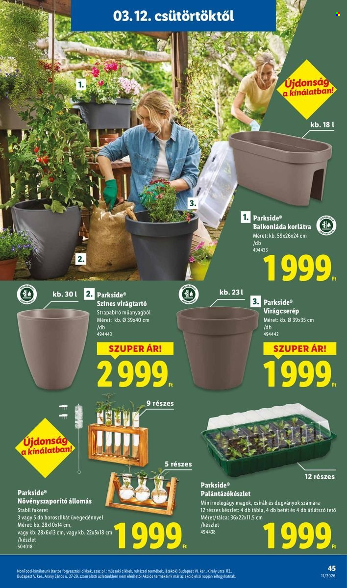 Lidl akciós újságok - 2026.03.12 - 2026.03.18. Oldal 45