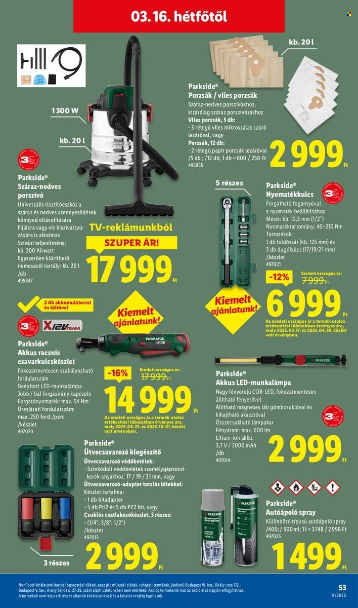 Lidl akciós újságok - 2026.03.12 - 2026.03.18. Oldal 53