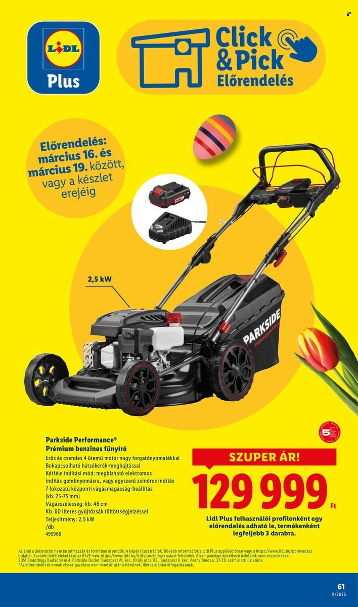 Lidl akciós újságok - 2026.03.12 - 2026.03.18. Oldal 61