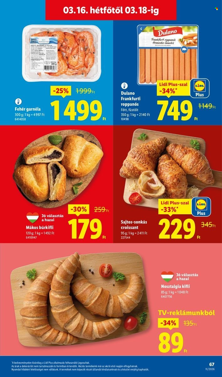 Lidl akciós újságok - 2026.03.12 - 2026.03.18. Oldal 67
