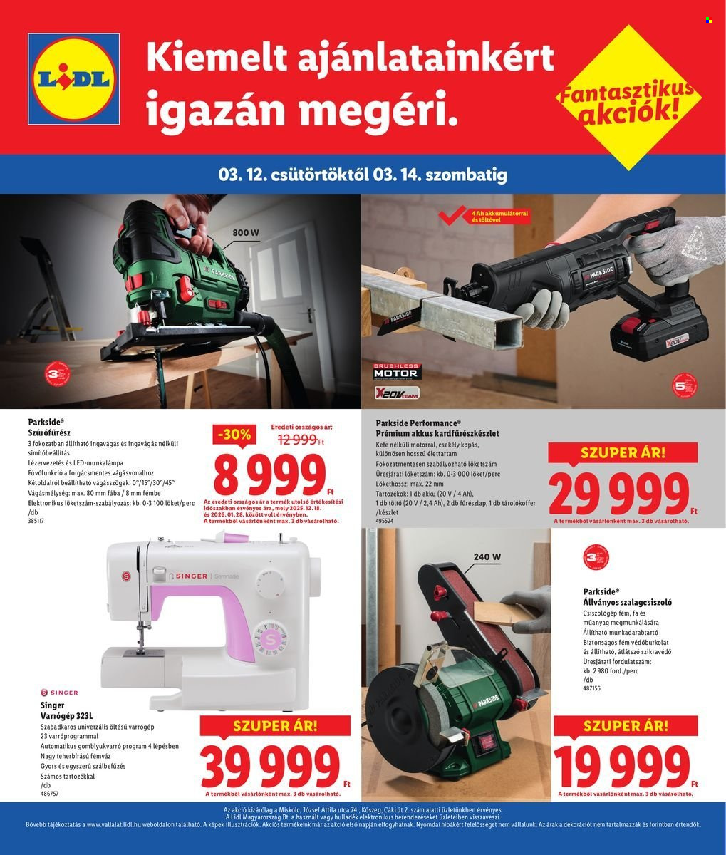 Lidl akciós újságok - 2026.03.12 - 2026.03.15. Oldal 4