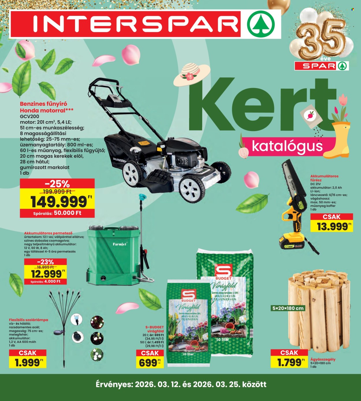 INTERSPAR akciós újságok - 2026.03.12 - 2026.03.25. Oldal 1