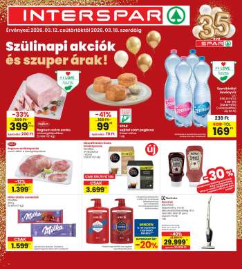Újság INTERSPAR - 2026.03.12 - 2026.03.18.