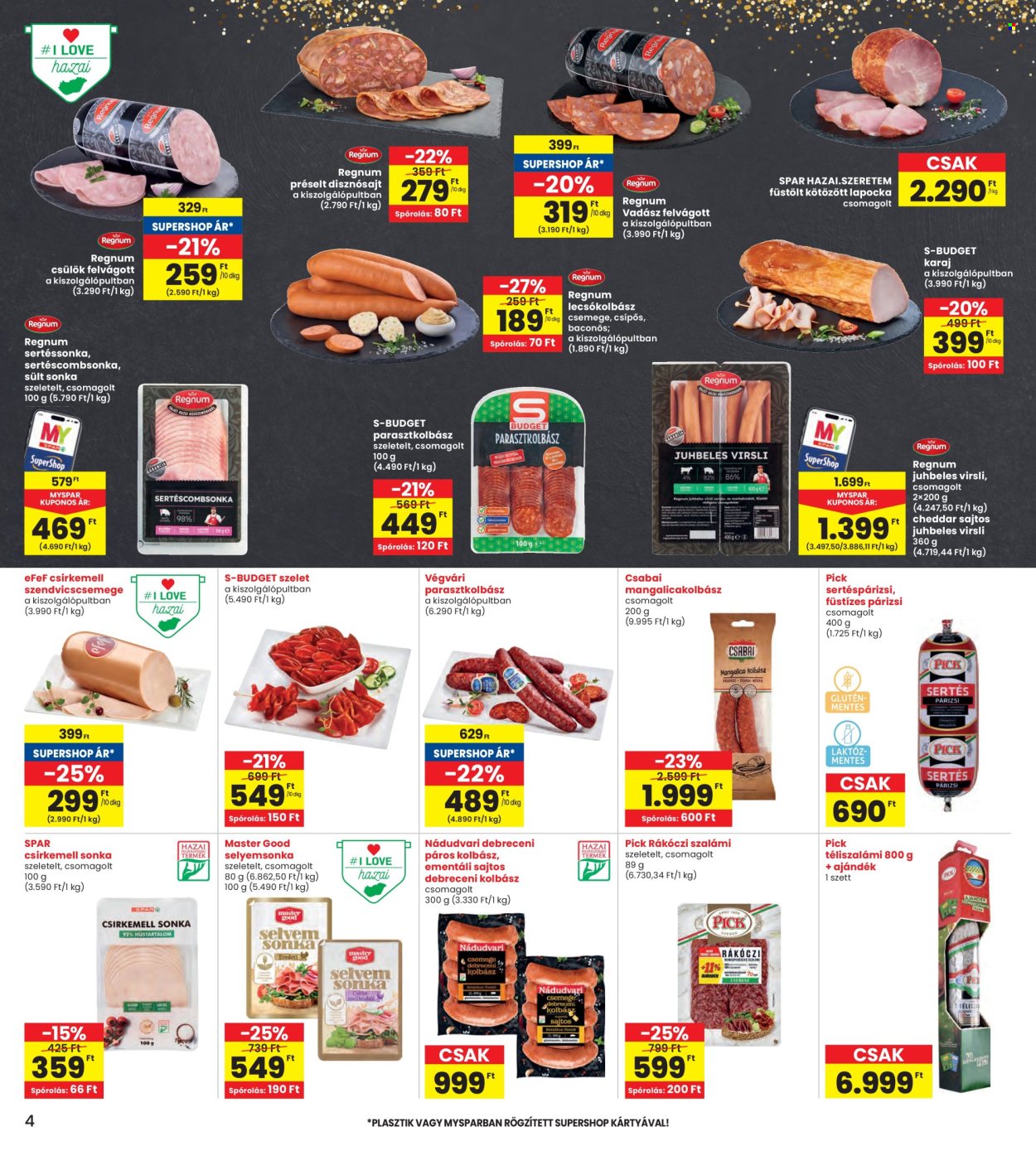 INTERSPAR akciós újságok - 2026.03.12 - 2026.03.18. Oldal 4
