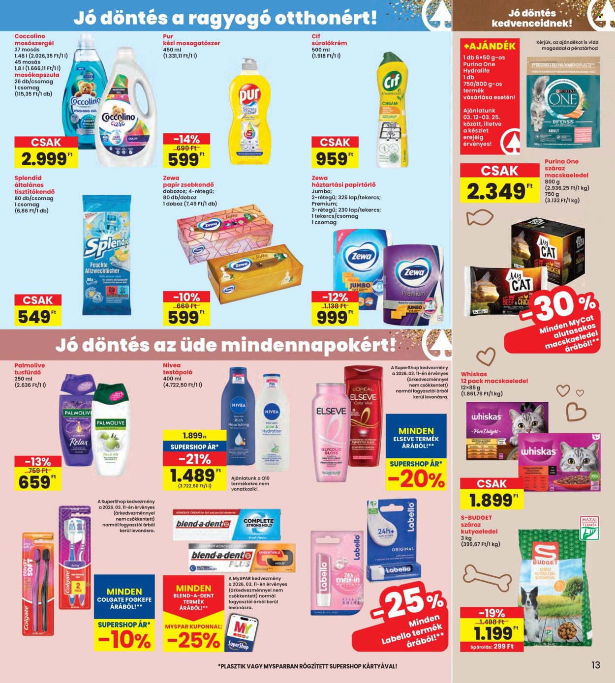 INTERSPAR akciós újságok - 2026.03.12 - 2026.03.18. Oldal 13