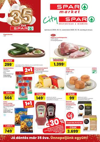 Újság SPAR - 2026.03.12 - 2026.03.18.