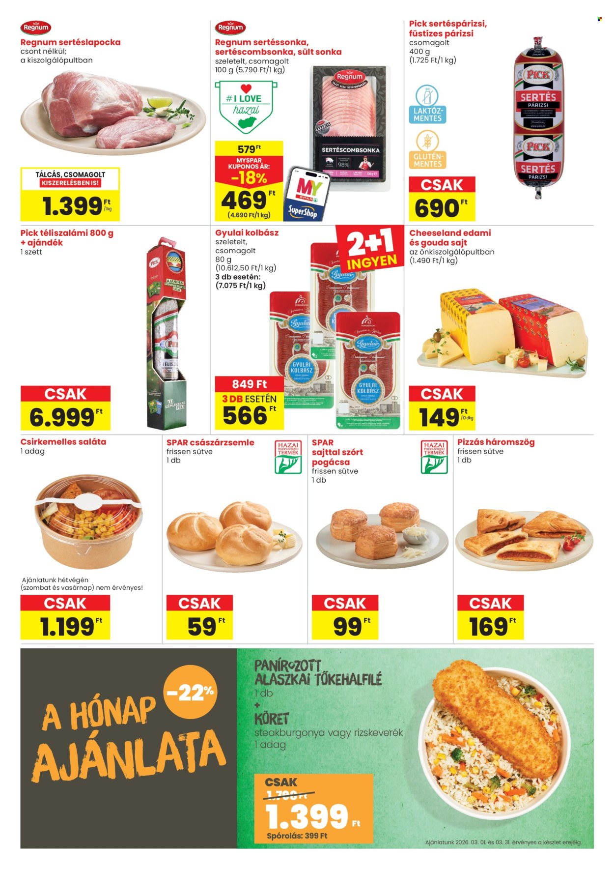 SPAR market akciós újságok - 2026.03.12 - 2026.03.18. Oldal 2