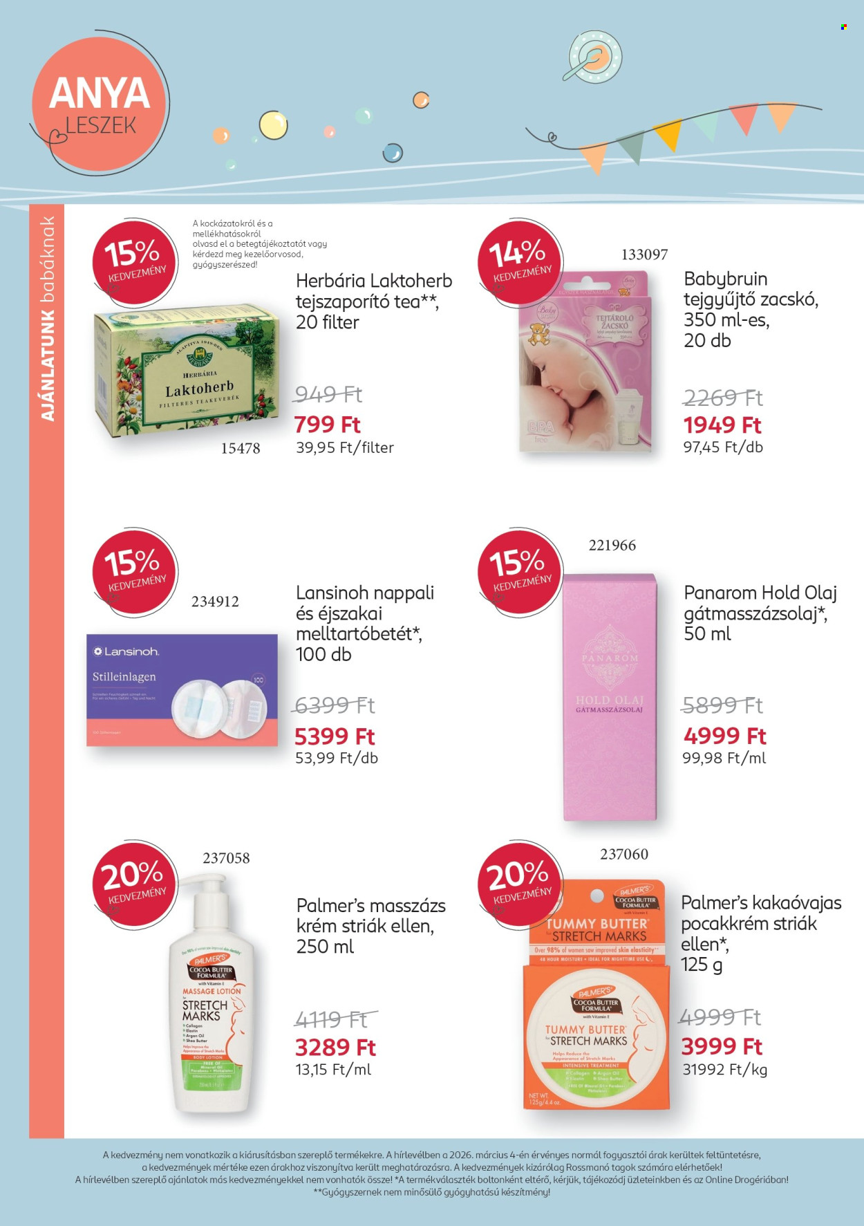 Rossmann akciós újságok - 2026.03.09 - 2026.04.05. Oldal 6
