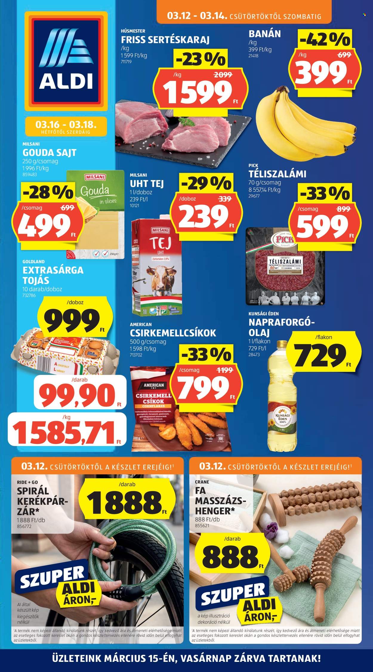 Aldi akciós újságok - 2026.03.12 - 2026.03.18. Oldal 1