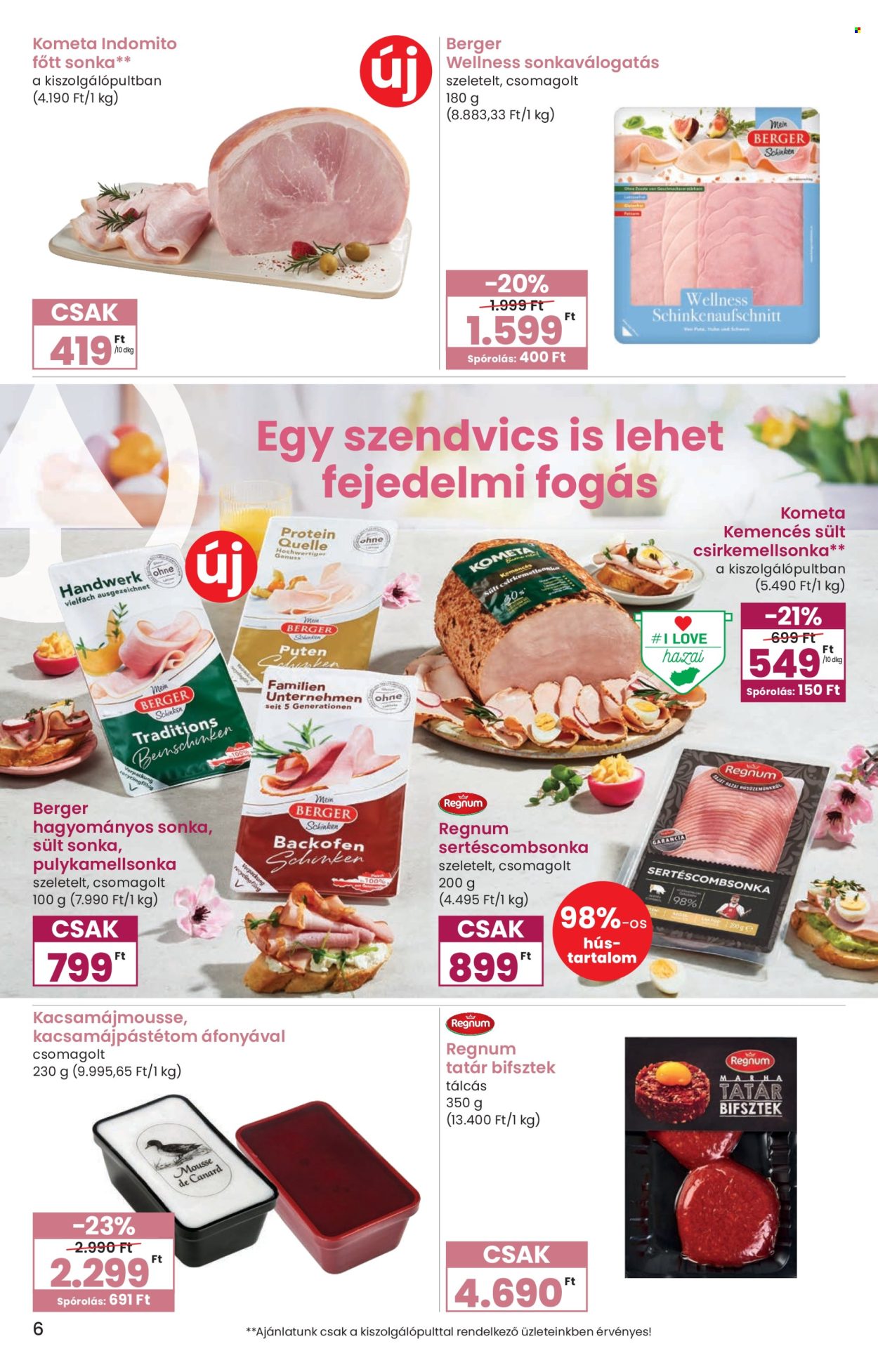 SPAR akciós újságok - 2026.03.09 - 2026.04.08. Oldal 6