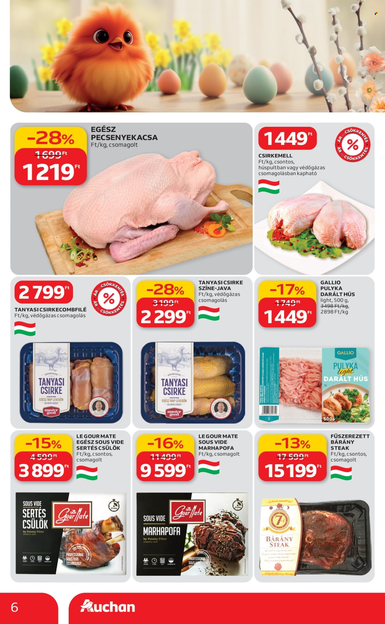 Auchan akciós újságok - 2026.03.12 - 2026.03.18. Oldal 6