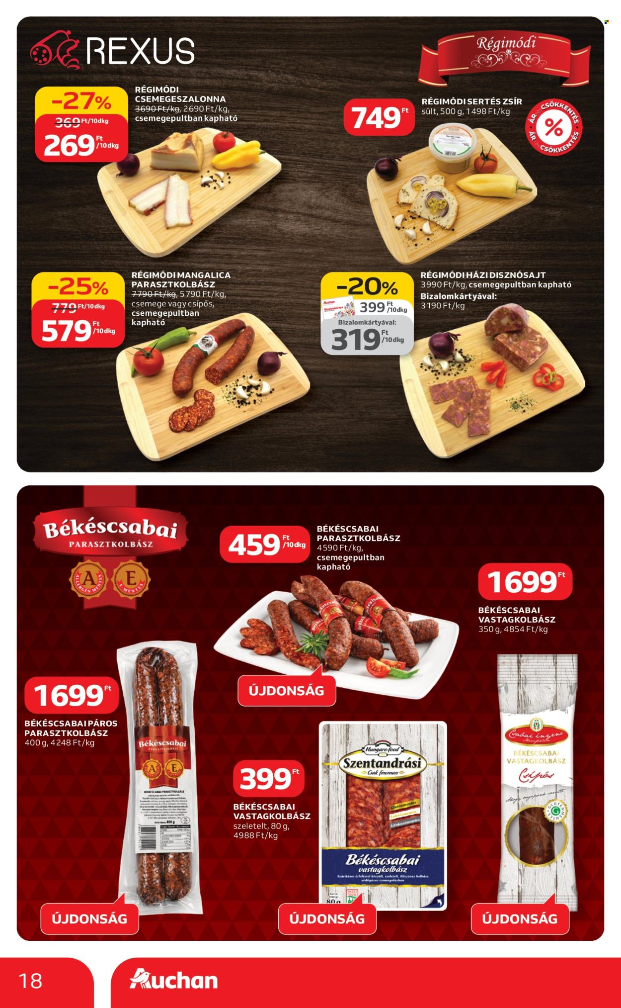 Auchan akciós újságok - 2026.03.12 - 2026.03.18. Oldal 18