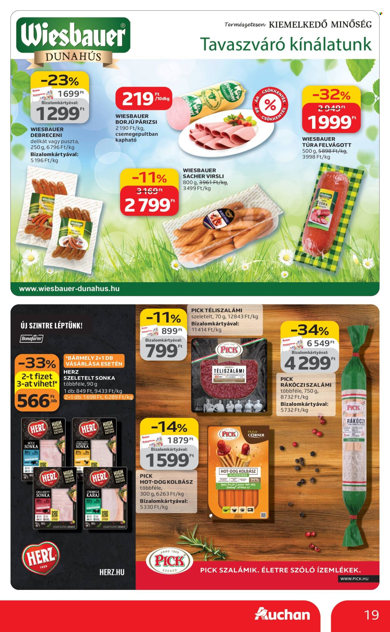 Auchan akciós újságok - 2026.03.12 - 2026.03.18. Oldal 19