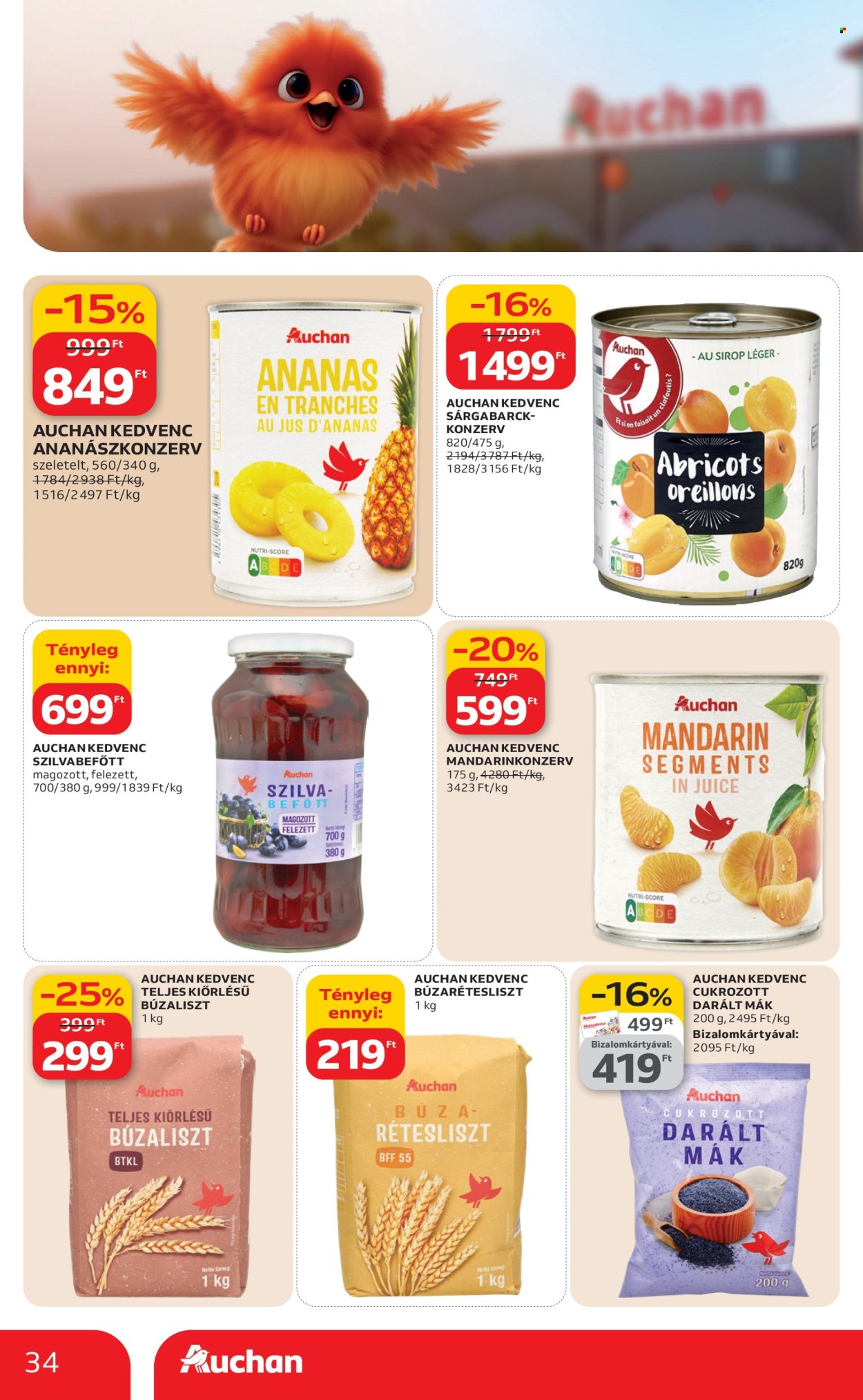 Auchan akciós újságok - 2026.03.12 - 2026.03.18. Oldal 34