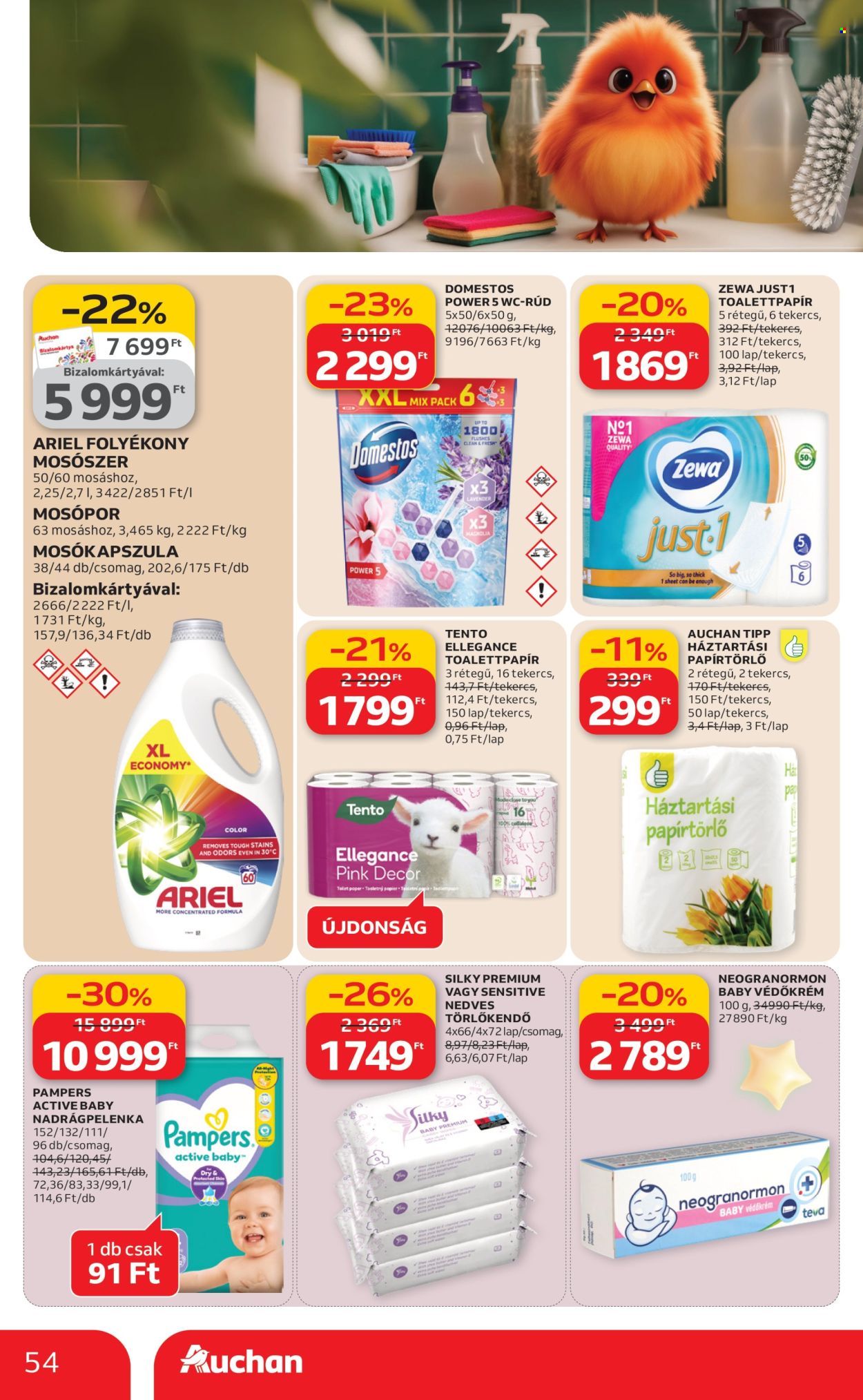 Auchan akciós újságok - 2026.03.12 - 2026.03.18. Oldal 54