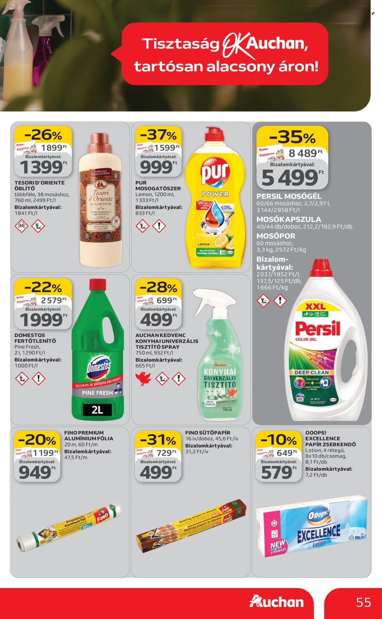 Auchan akciós újságok - 2026.03.12 - 2026.03.18. Oldal 55
