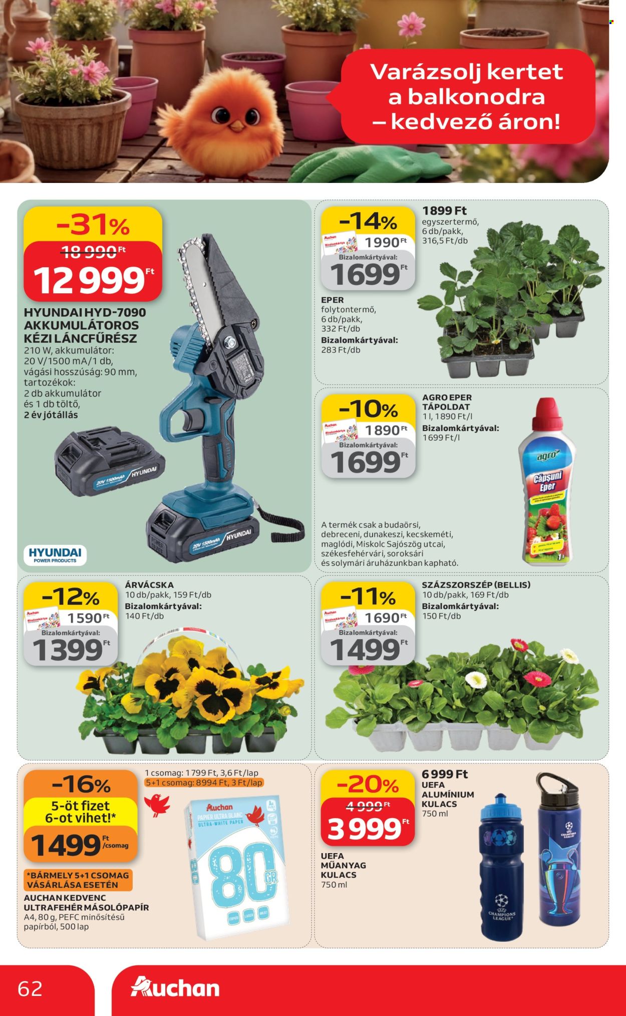Auchan akciós újságok - 2026.03.12 - 2026.03.18. Oldal 62